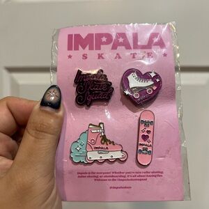 Impala Skate Enamel Pin Set